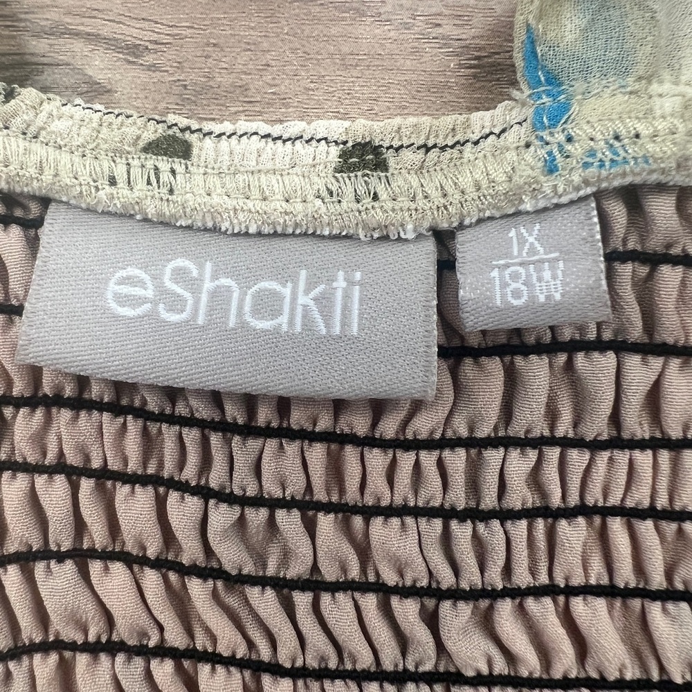 eShakti‎ Multicolor midi Dress - Picture 10 of 10